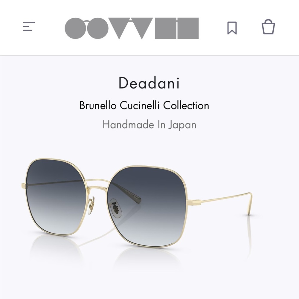 Deadani Oliver People Bruno Cucinelli Sunglasses